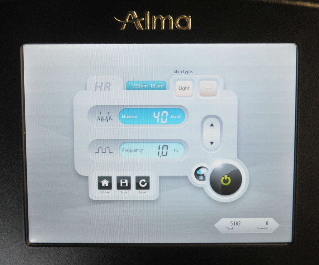 2018 Alma Soprano ICE Platinum Diode Laser ALEX Handpiece 755 nm LOW SHOTS! 5162