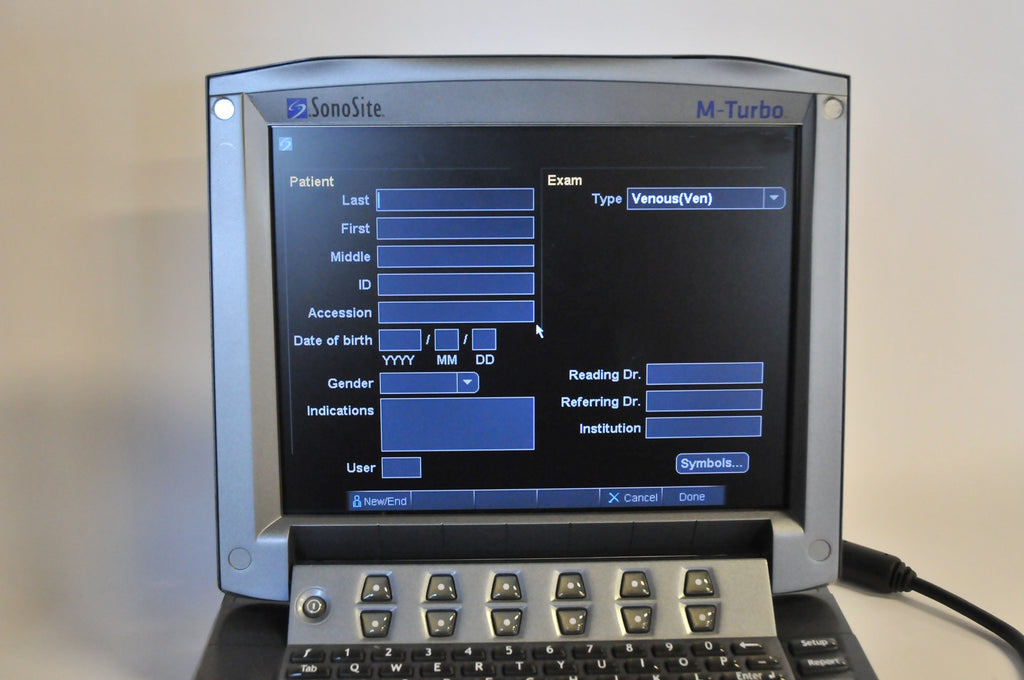SonoSite M-Turbo Ultrasound System Leg Veins Portable MTurbo Sono Site 2010