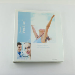 2012 Palomar Vectus Diode 810 Hair Removal Laser Operator Manual Treatment Guide