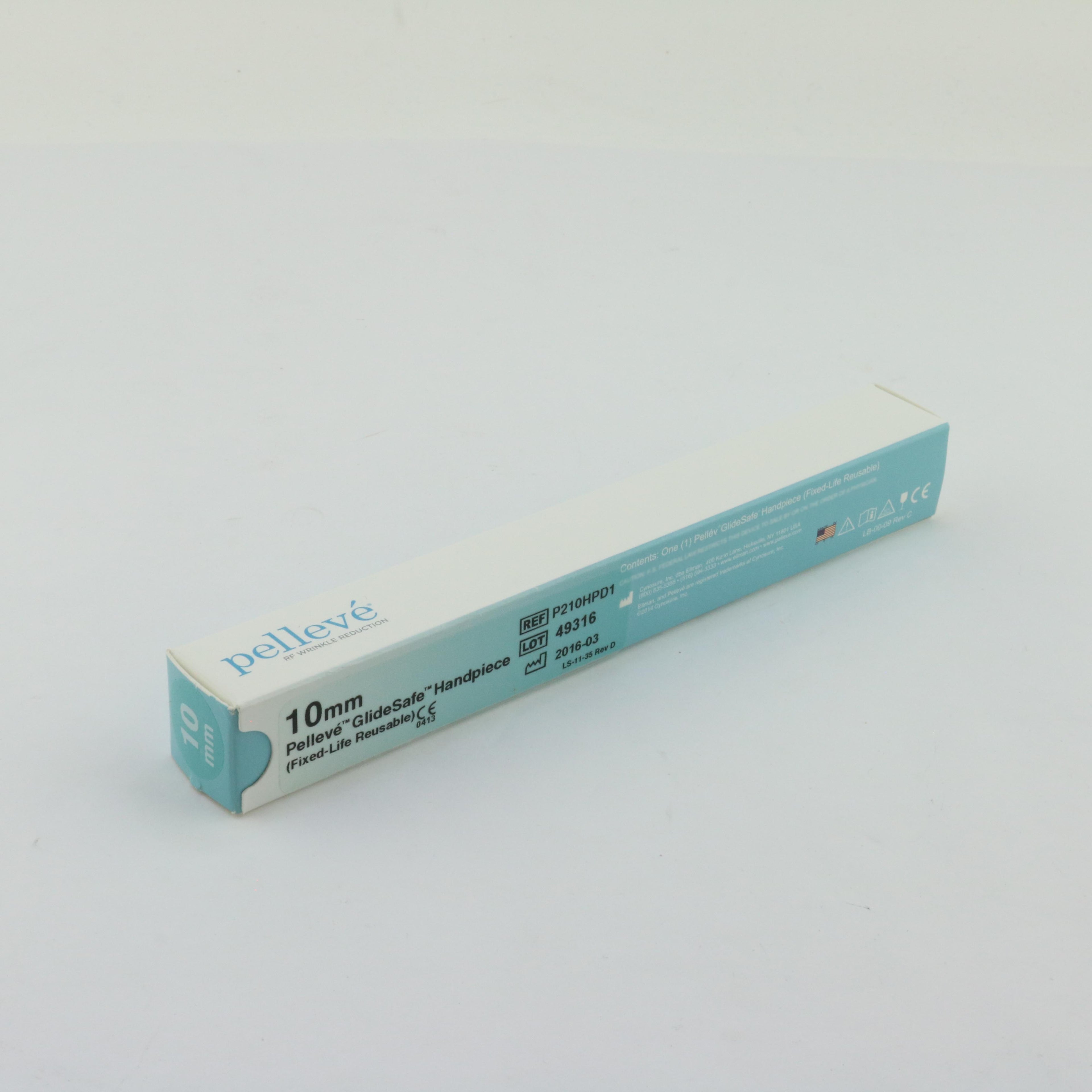 2016 Ellman Pelleve P210HPD 10mm GlideSafe RF Tightening Handpiece Single (1)