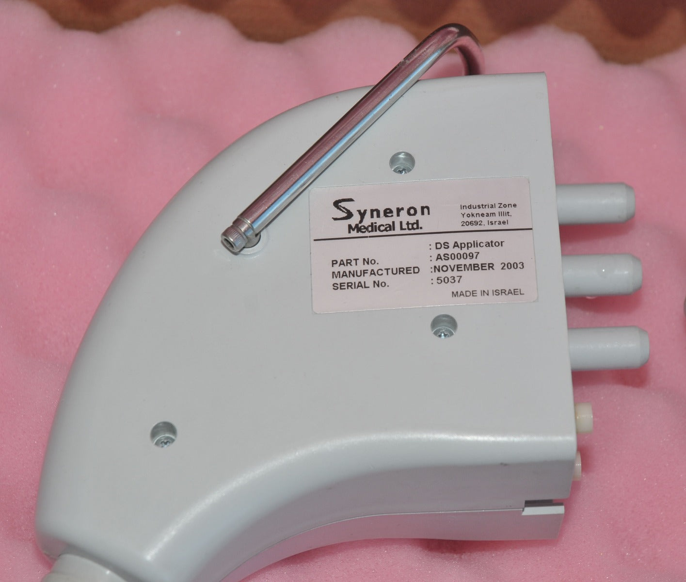 2002 Syneron Aurora ELOS RF IPL DS Hair Removal SR Skin Tightening AS00065 HR
