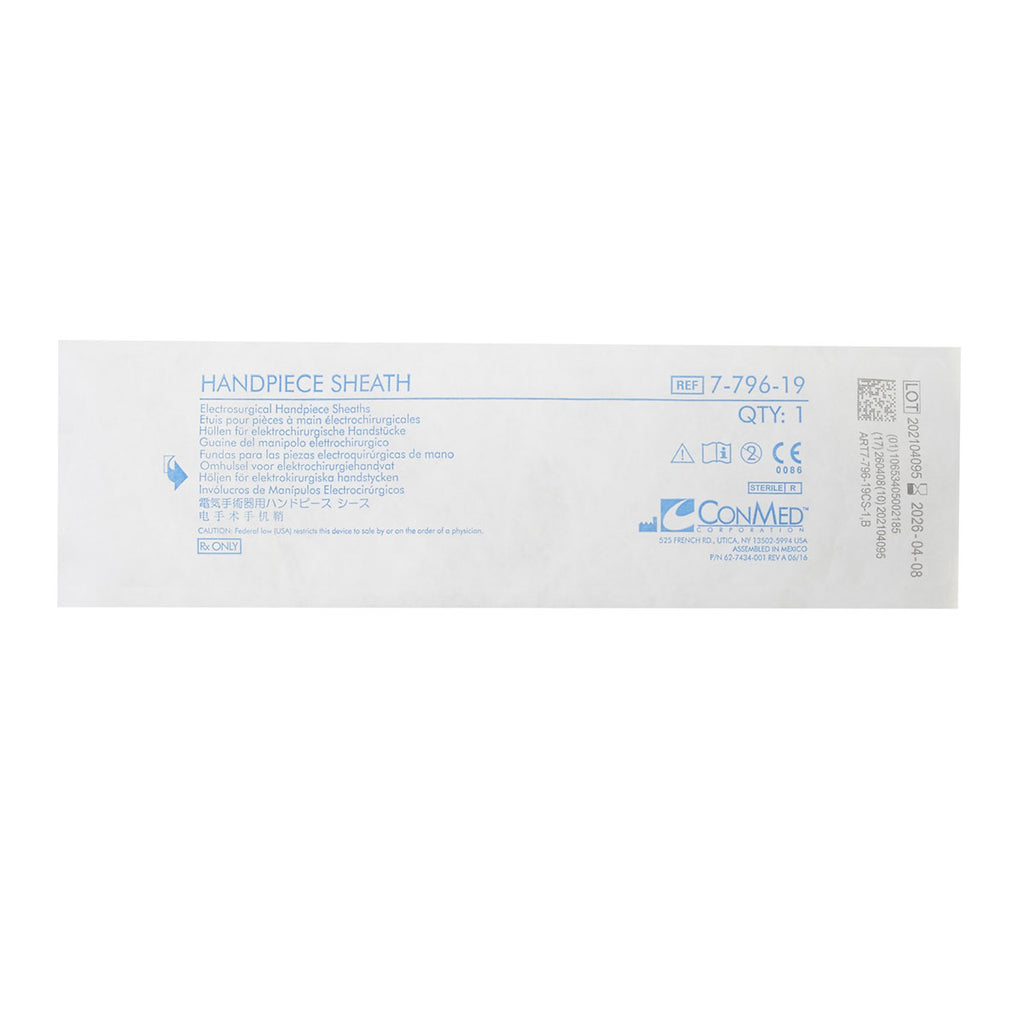 ConMed Hyfrecator Pencil Handpiece Sheath 36in (Sterile) Case of 4 Boxes of 25 (100) 7-796-19CS
