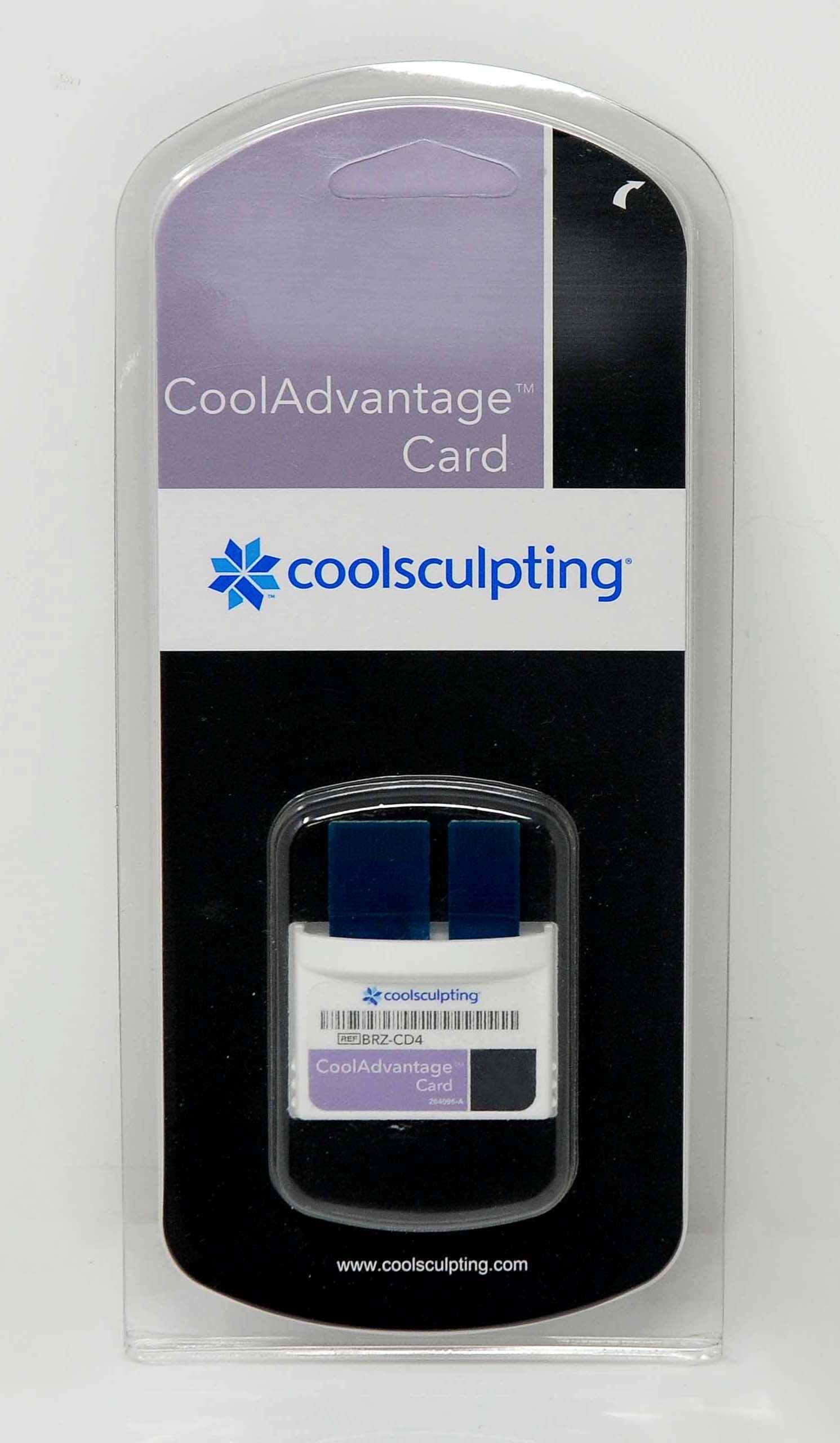 7 Cycles Zeltiq CoolAdvantage CoolSculpting Treatment Card Cool Advantage Purple