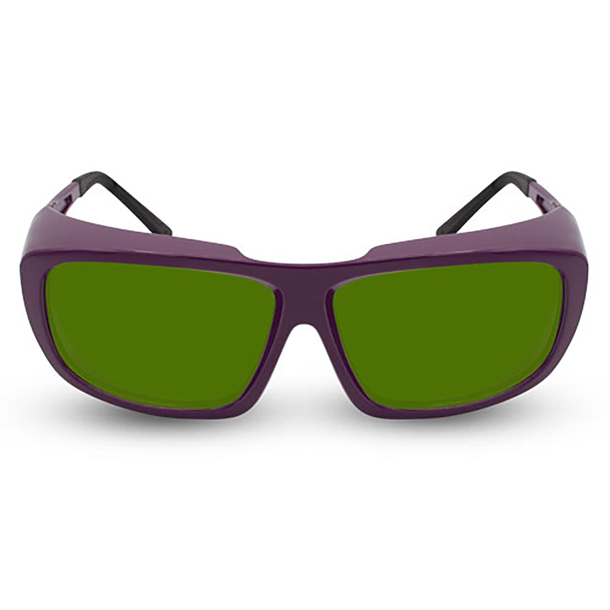 Innovative Optics PPE Laser Safety Glasses 701.Pi17 Green Lens 755-1064nm ALEX / Nd:YAG-Purple