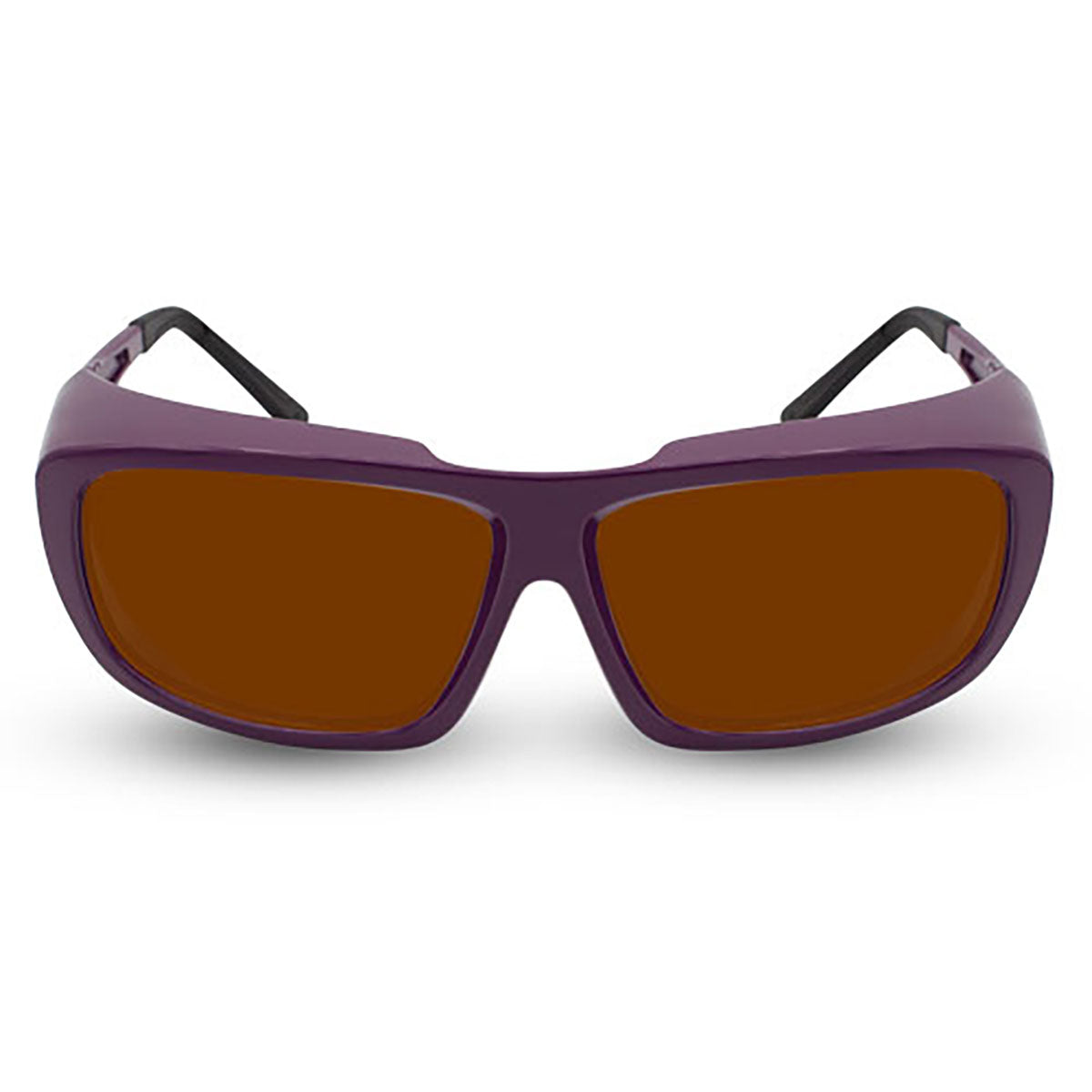 Innovative Optics PPE Laser Safety Glasses 701P.Pi18 Amber Lens 532nm Argon KTP-Purple