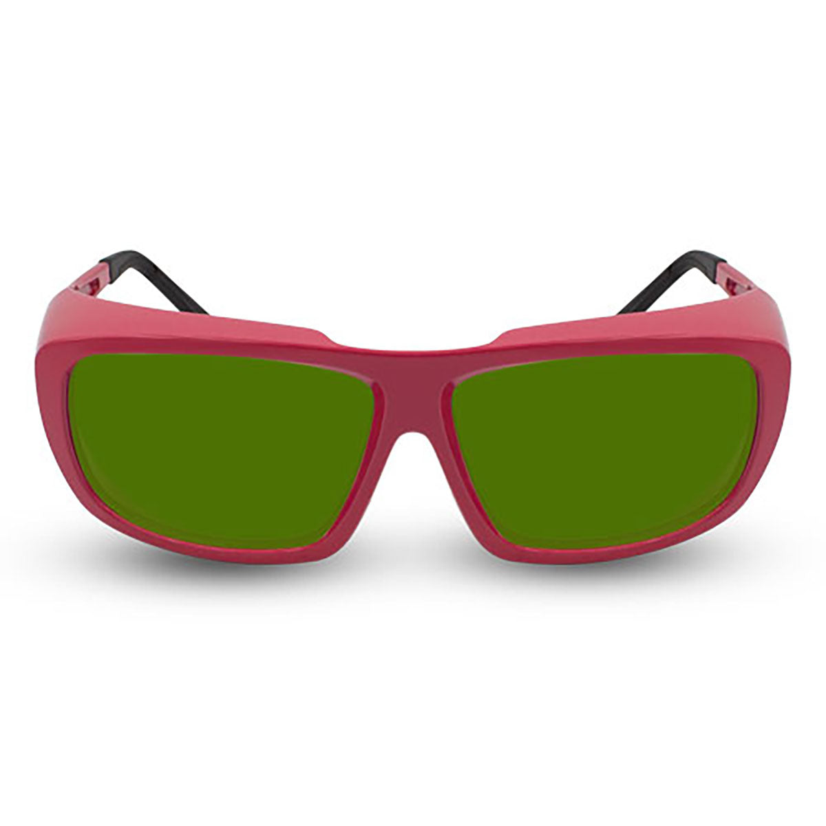 Innovative Optics PPE Laser Safety Glasses 701.Pi17 Green Lens 755-1064nm ALEX / Nd:YAG-Red