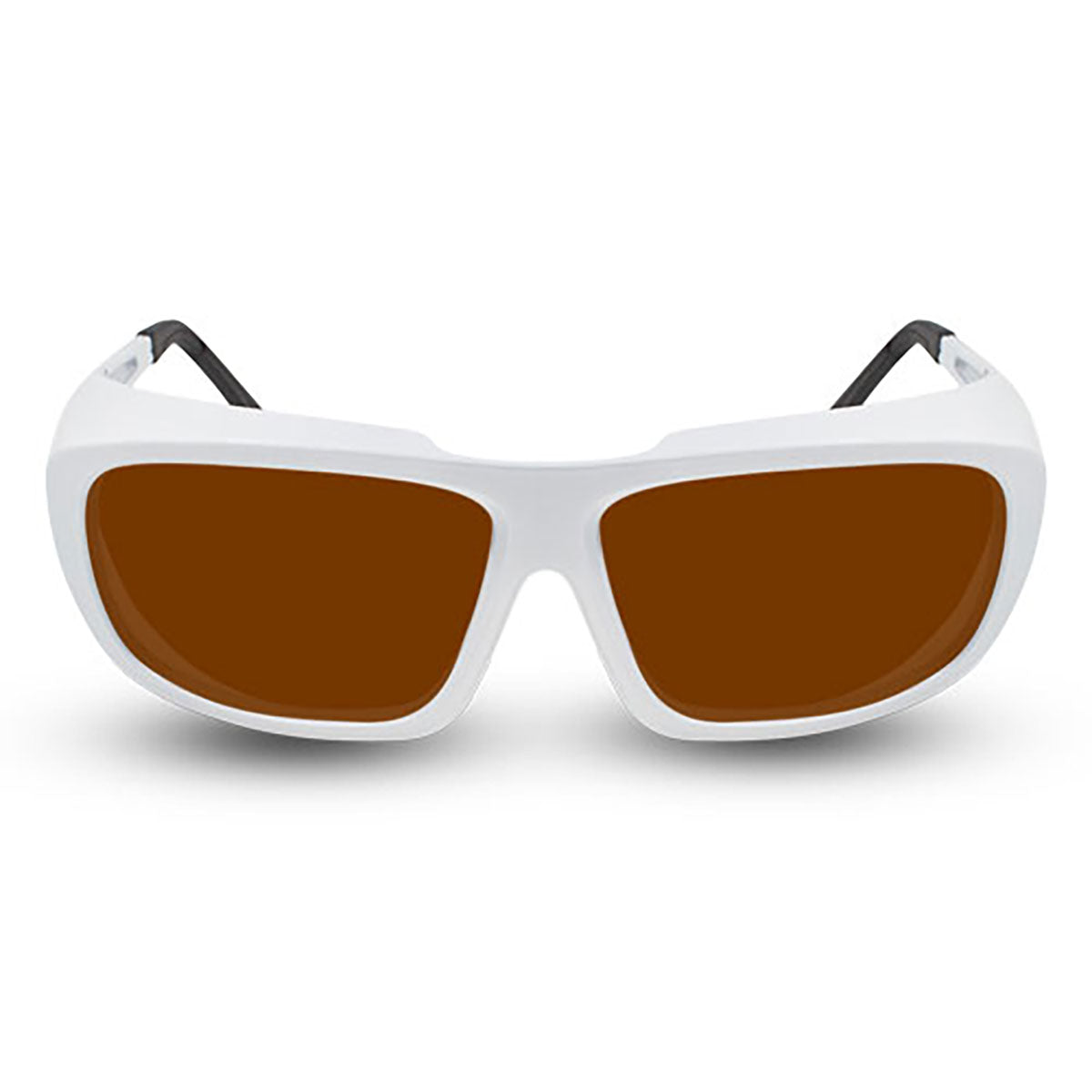 Innovative Optics PPE Laser Safety Glasses 701W.Pi18 Amber Lens 532nm Argon KTP-White