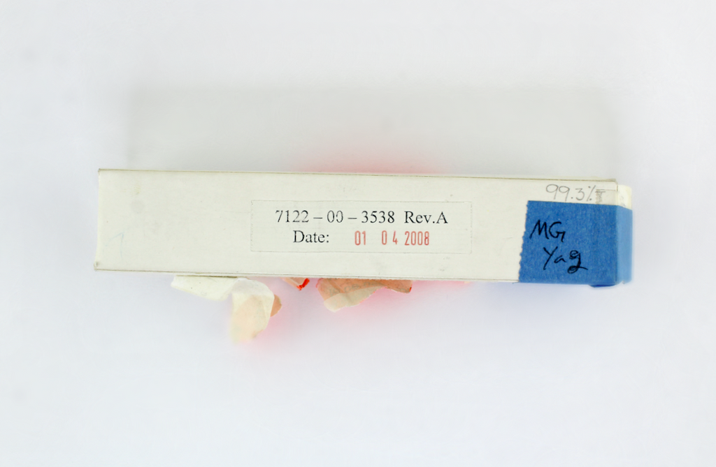 GentleYAG Laser Candela Distance Gauge Fiber Optic Window 7122-00-3538 18pk