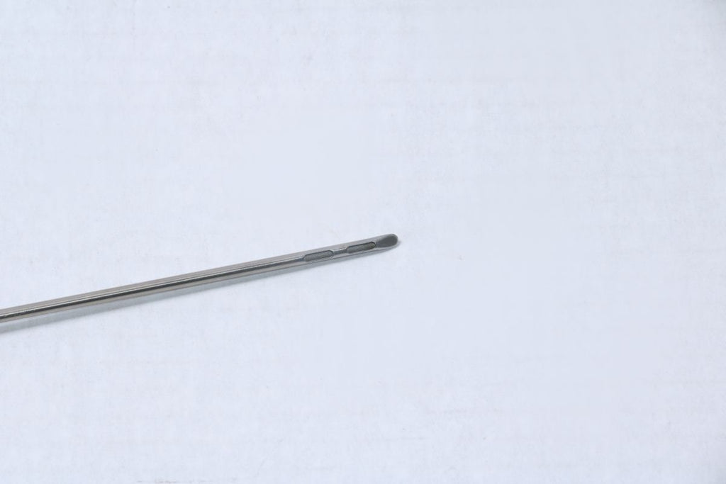 Spatula 2 Port Finesse Tip Microcannula Cannula 2.7mm 6" LUER UNTESTED AS IS