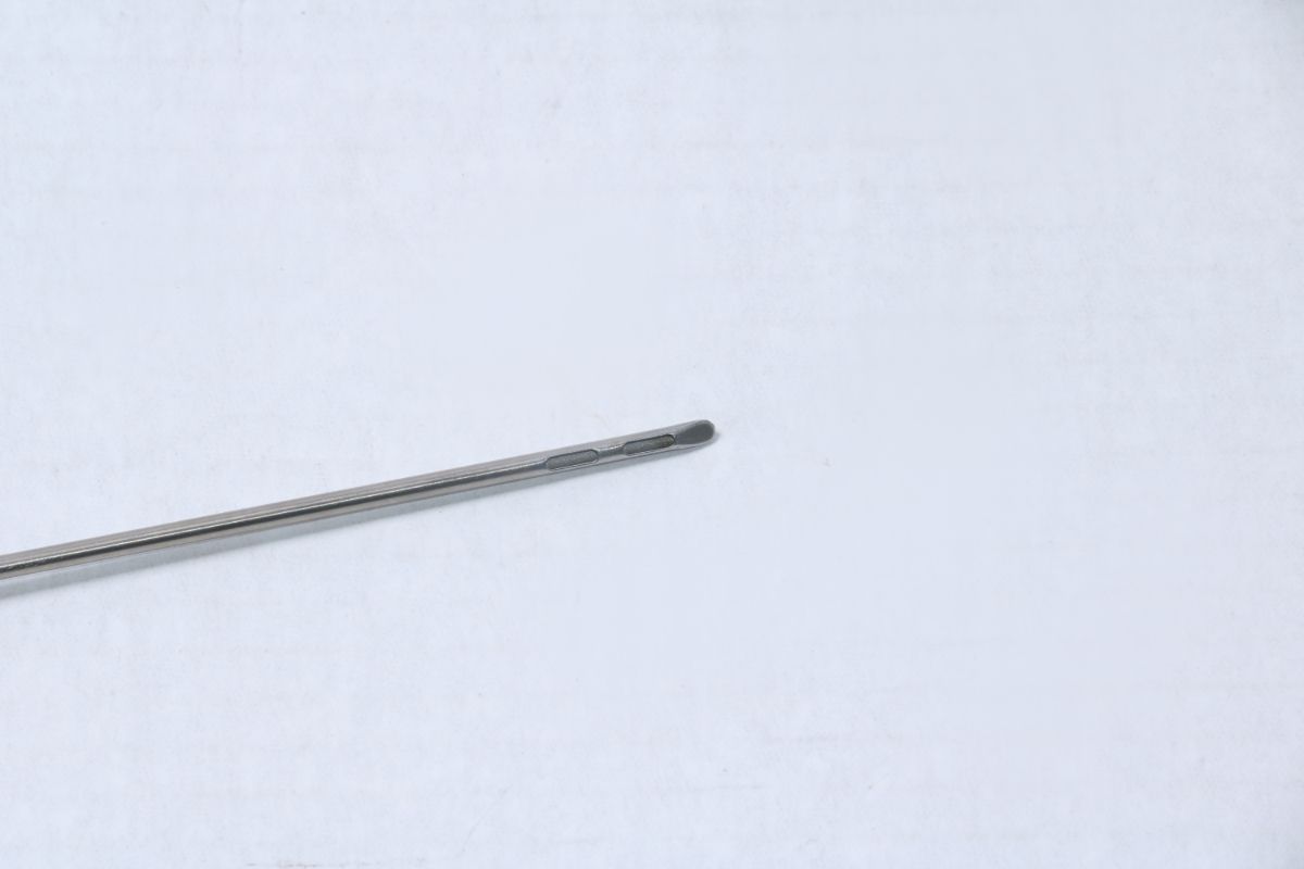 Spatula 2 Port Finesse Tip Microcannula Cannula 2.7mm 6" LUER UNTESTED AS IS