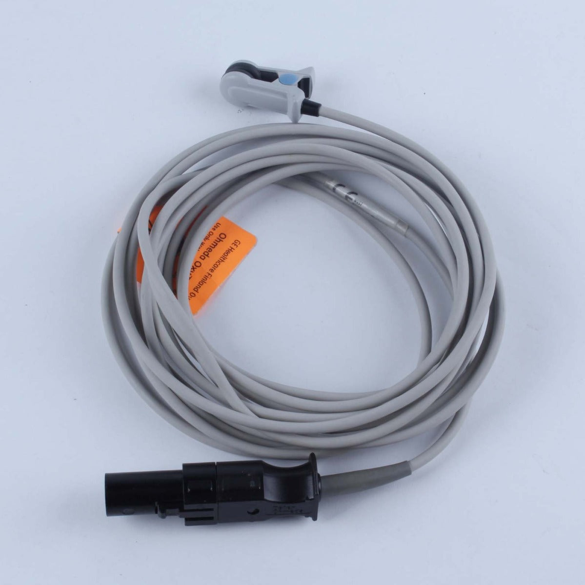 GE Ohmeda OxyTip+ Ear Clip On Patient SPO2 Sensor OXY-E4-H UNTESTED AS IS