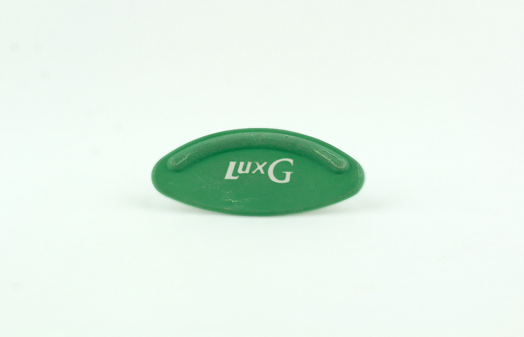 Palomar LuxG IPL Handpiece Emblem Logo Name Snap-In Decal Lux G Green