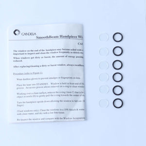 Candela SmoothBeam Laser Handpiece Window Replacement Kit Multipack 7122-00-3007