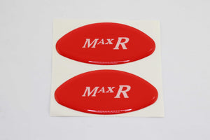 Palomar Max R IPL Handpiece Emblem Logo Name Adhesive Domed Decal Max R Sticker