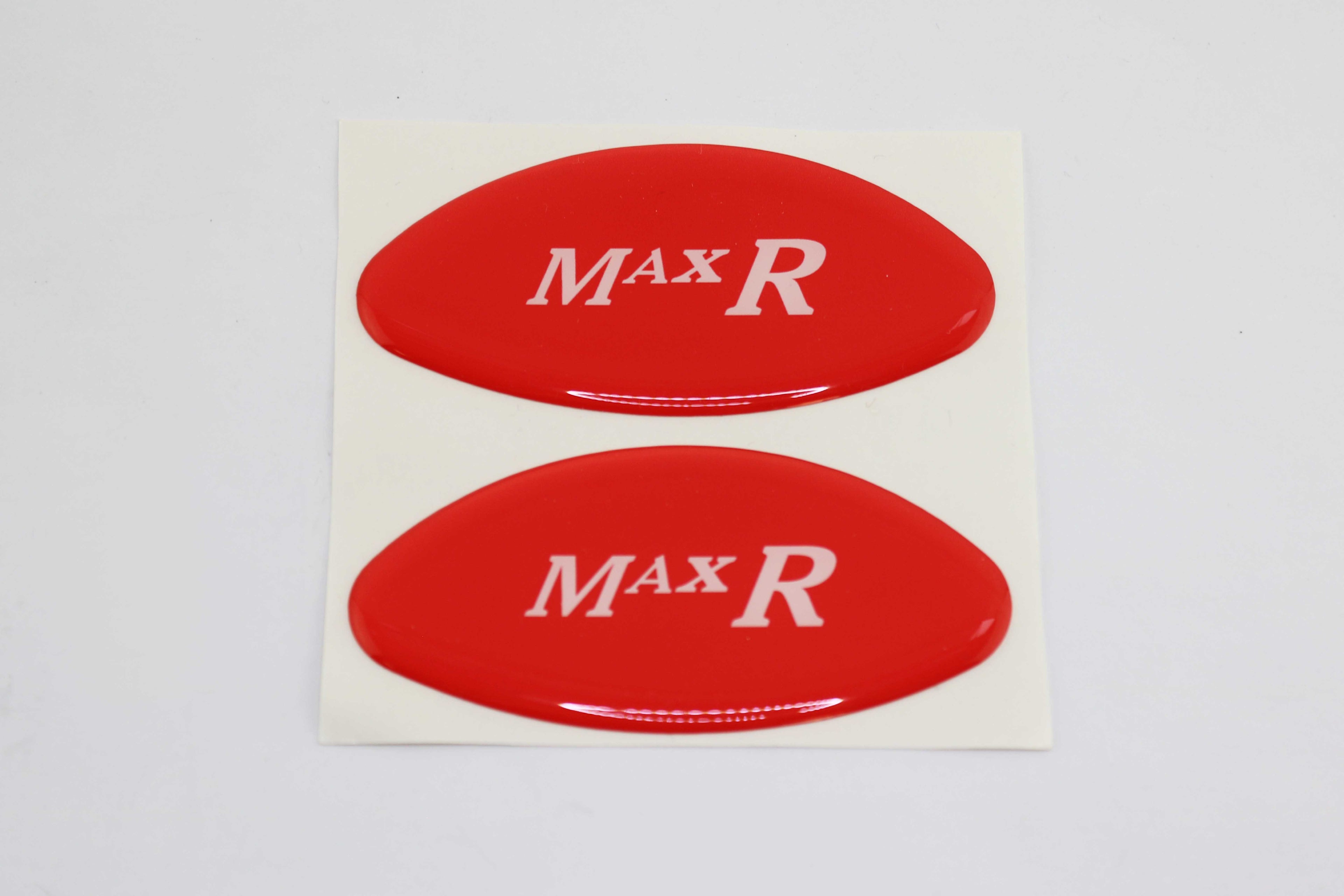 Palomar Max R IPL Handpiece Emblem Logo Name Adhesive Domed Decal Max R Sticker