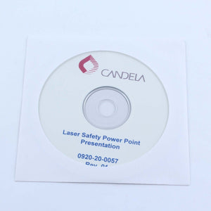 Candela Medical Laser Safety Power Point Presentation CD DVD 0920-20-0057 Rev 01