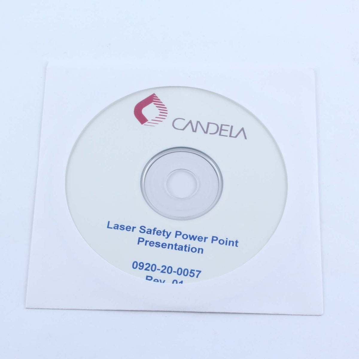Candela Medical Laser Safety Power Point Presentation CD DVD 0920-20-0057 Rev 01
