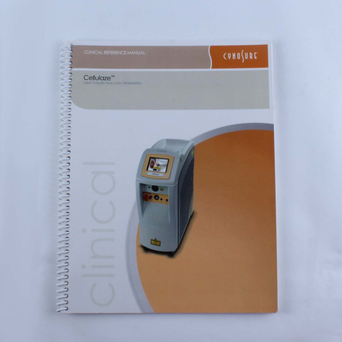2011 Cynosure Cellulaze Laser Cellulite Reduction Clinical Reference Manual REV3