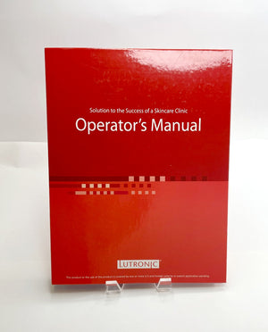 LUTRONIC, INFINI Operator’s Manual, Rev. 0.0 / 4100152800