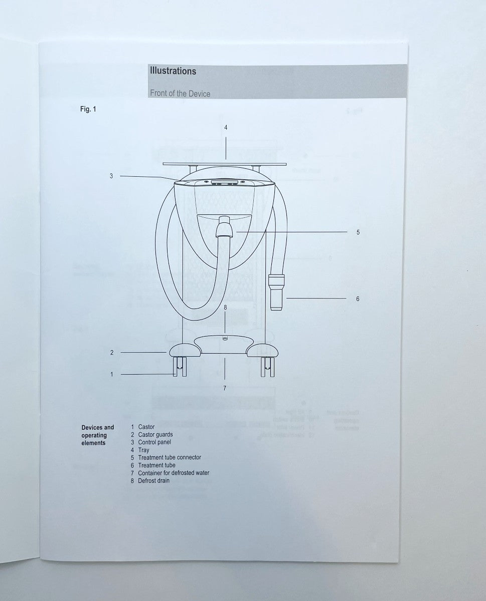 Zimmer Medizin Systems Cryo 6, Instructions for Use