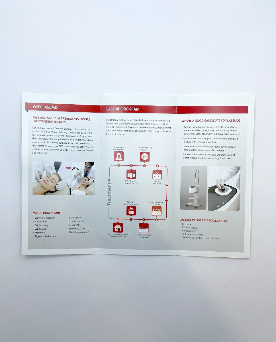 Lutronic Lasewd The Ideal System Cosmeceutical Delivery Brochure 50 Pack