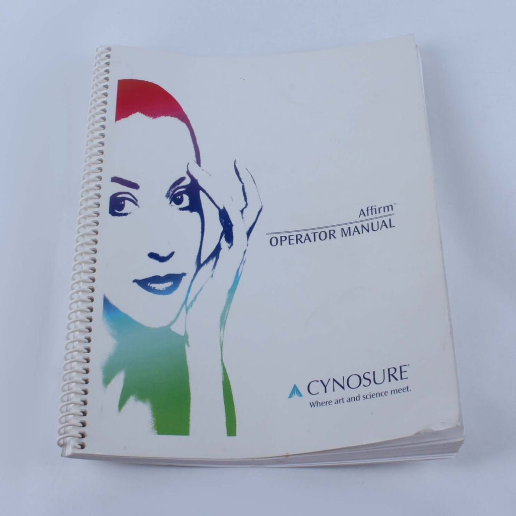 2006 Cynosure Affirm 1440 nm NdYAG IPL Laser System Operator Manual Revision 2