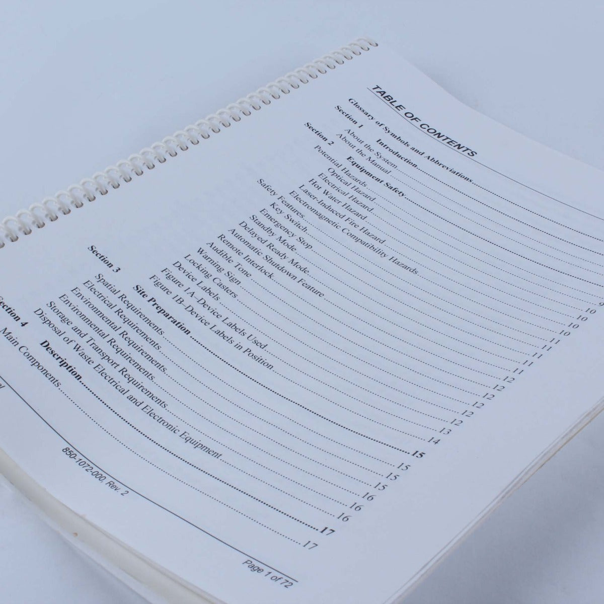 2006 Cynosure Affirm 1440 nm NdYAG IPL Laser System Operator Manual Revision 2