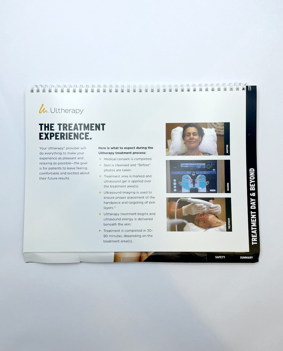 Ultherapy Face & neck, Face treatment guide
