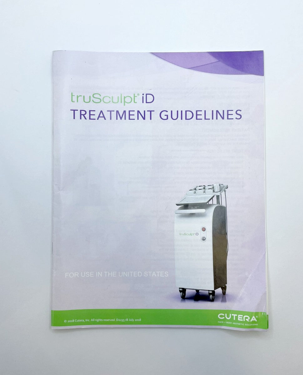 Cutera truSculpt iD Treatment Guidelines User