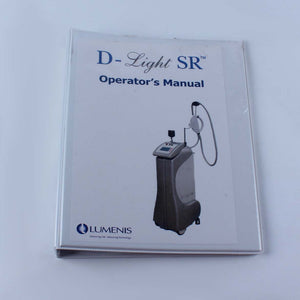 2003 Lumenis D-Light SR IPL Skin Rejuvenation System Operators Manual Revision A