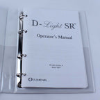 2003 Lumenis D-Light SR IPL Skin Rejuvenation System Operators Manual Revision A
