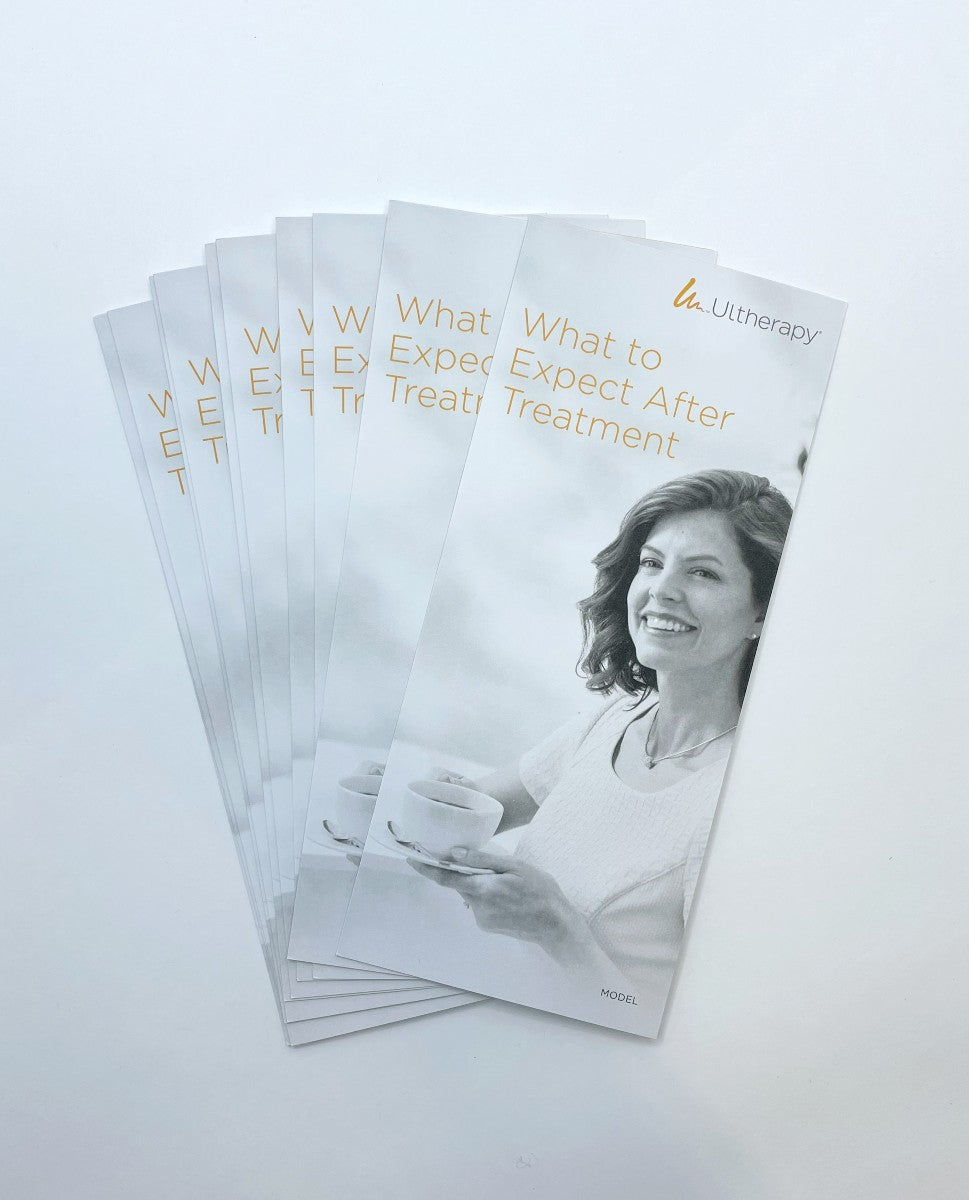 Ultherapy What -To Expect After Treatment Brochure 25 Pack Exp 2017