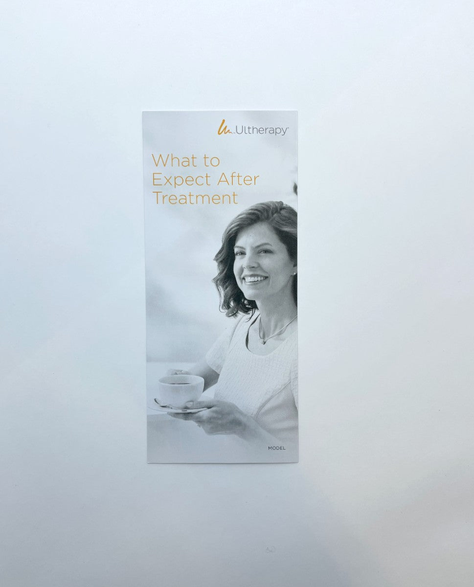 Ultherapy What -To Expect After Treatment Brochure 25 Pack Exp 2017