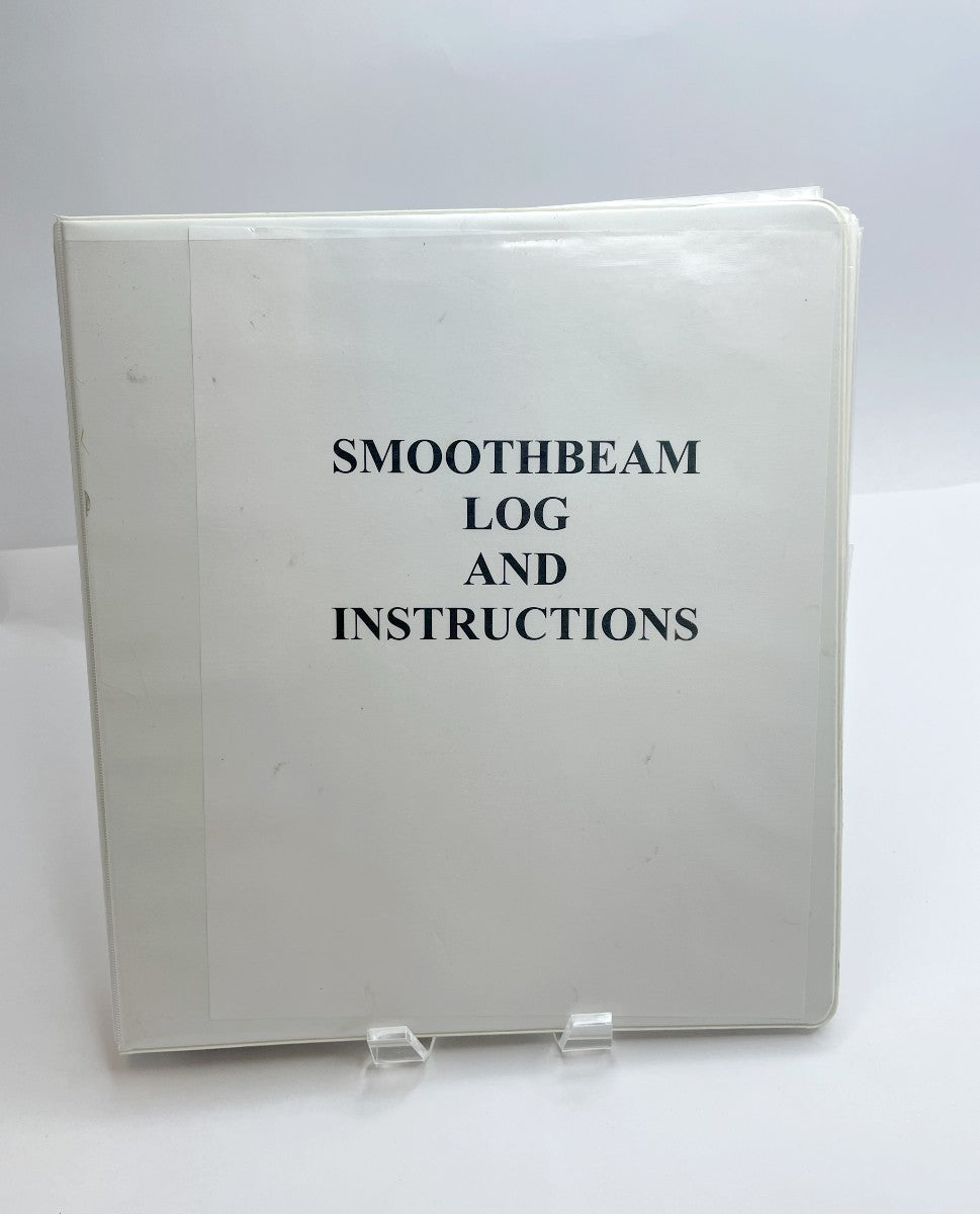 Candela SmoothBeam log and instructions