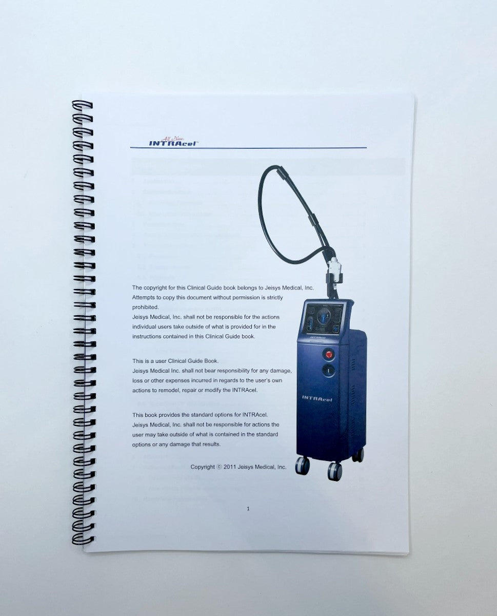 JEISYS ALL NEW INTRACEL - treatmet guideline
