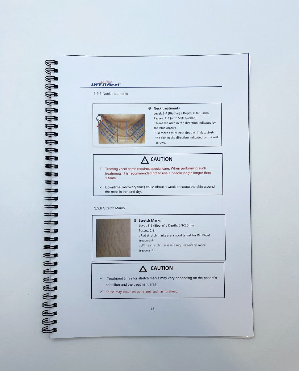 JEISYS ALL NEW INTRACEL - treatmet guideline
