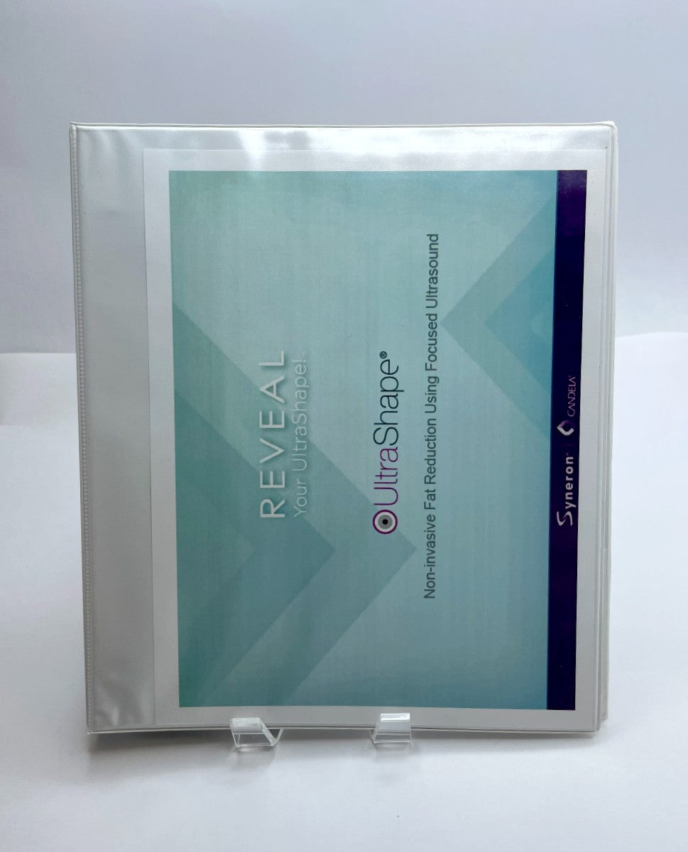 Syneron Candela Reveal UltraShape Operator User Patient Clinical Guide Book
