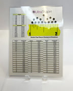 UltraShape conversion table inches to centimeters Sheet