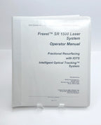 Fraxel Restore SR 1500 Re Store Laser Operator Manual