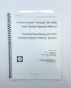 RELIANT Fraxel re:store SR 1500 Laser System Operator Manual 10-02844 Rev 10