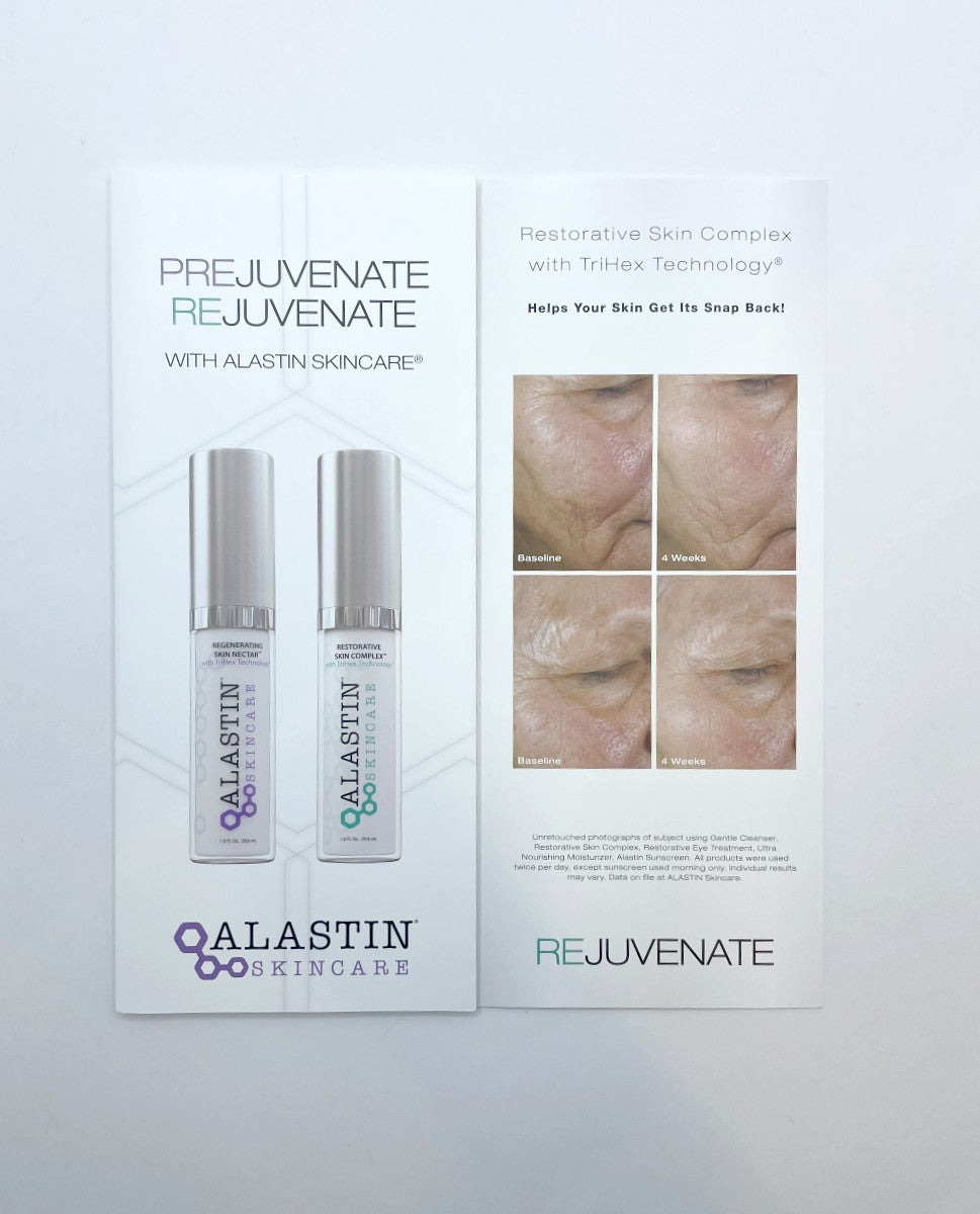 ALASTIN SKINCARE PREJUVENATE REJUVENATE BROCHURE PN 10066035