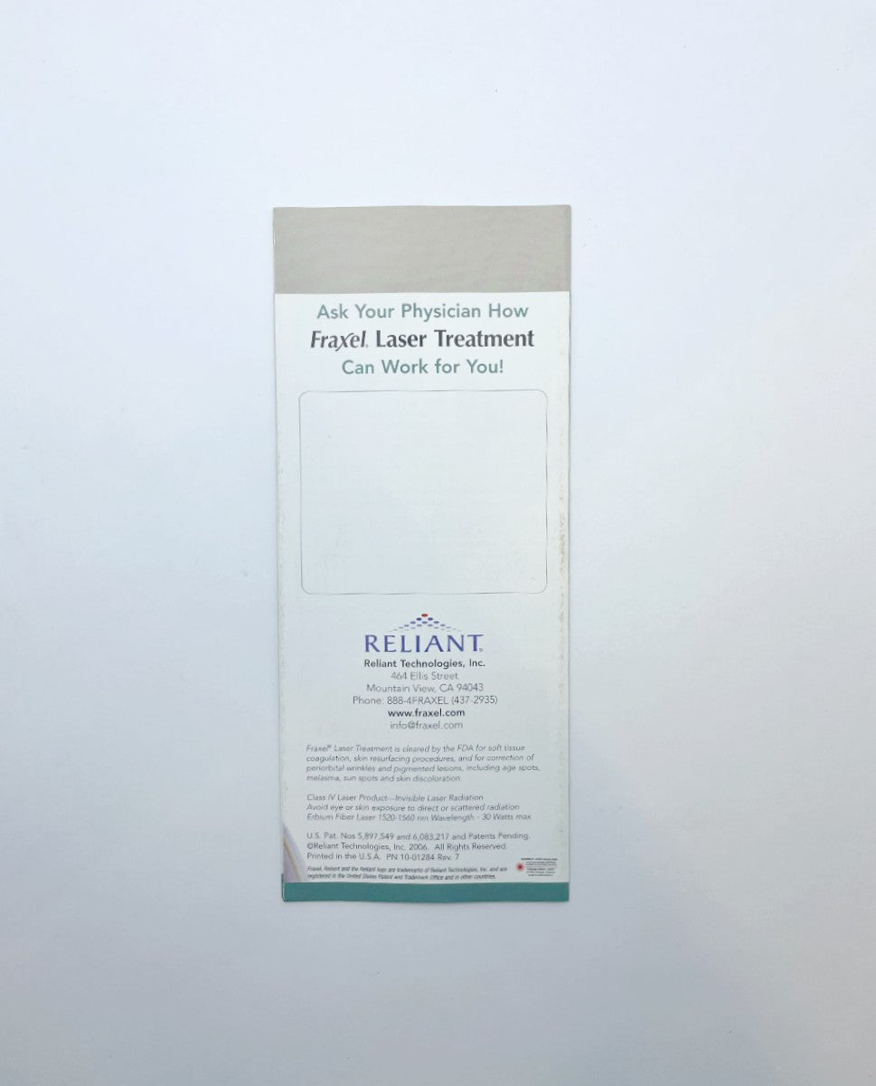 FRAXEL LASER TREATMENT BROCHURE 23pc