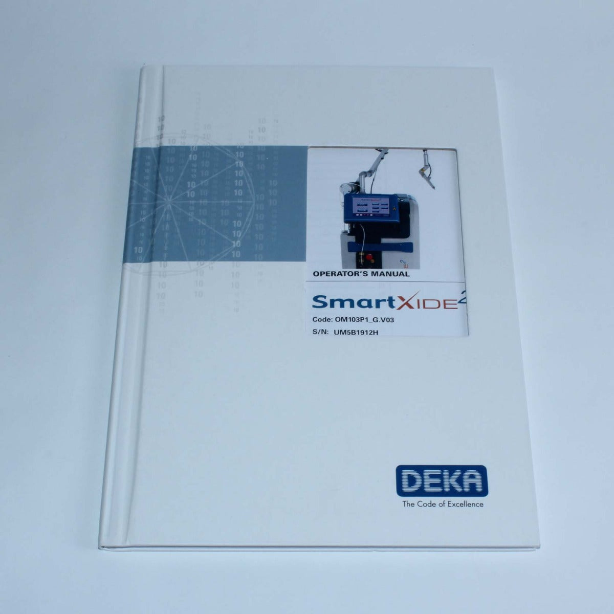 2015 DEKA SmartXide 2 CO2 Laser Hardback User Operator Manual OM103P1_G.V03