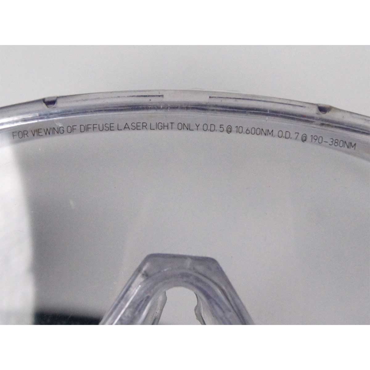 UVEX Z87 Diffuse Laser Light Safety Goggles OD 5 - OD 7 PPE Eyewear Clear