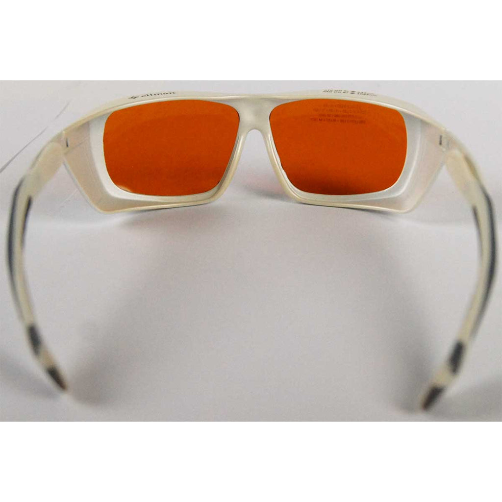 ellman Orange Laser Safety PPE Stylish Glasses KTP OD 6+ @ 532nm YAG