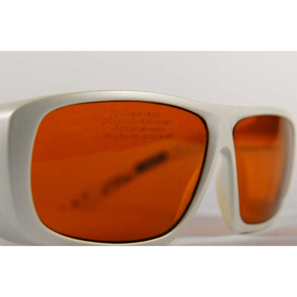 ellman Orange Laser Safety PPE Stylish Glasses KTP OD 6+ @ 532nm YAG