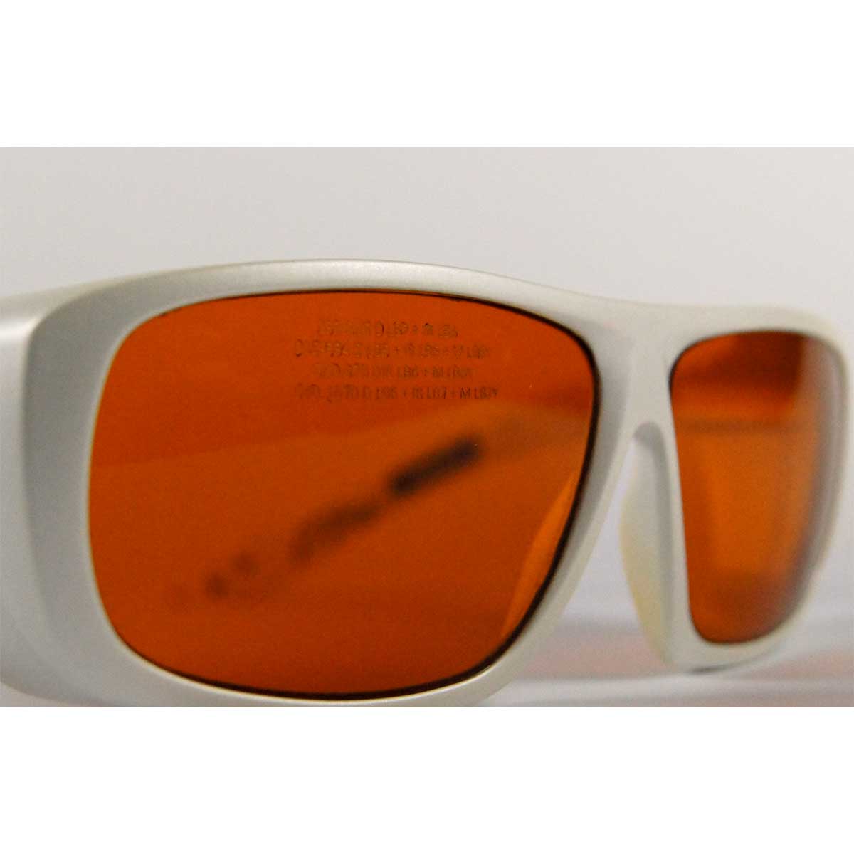 ellman Orange Laser Safety PPE Stylish Glasses KTP OD 6+ @ 532nm YAG