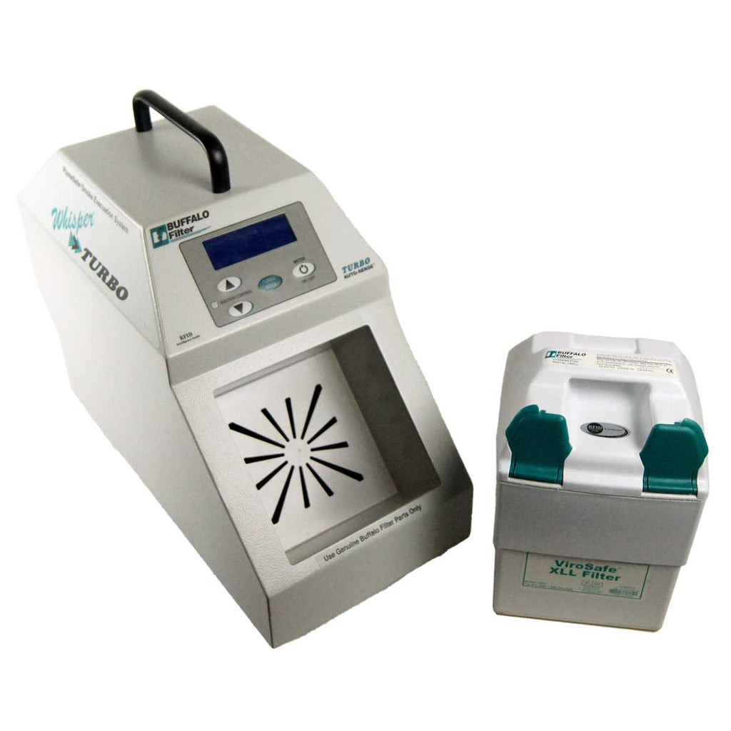 Buffalo Filter Whisper Turbo PlumeSafe Smoke Evacuation Suction System PSWTURBO
