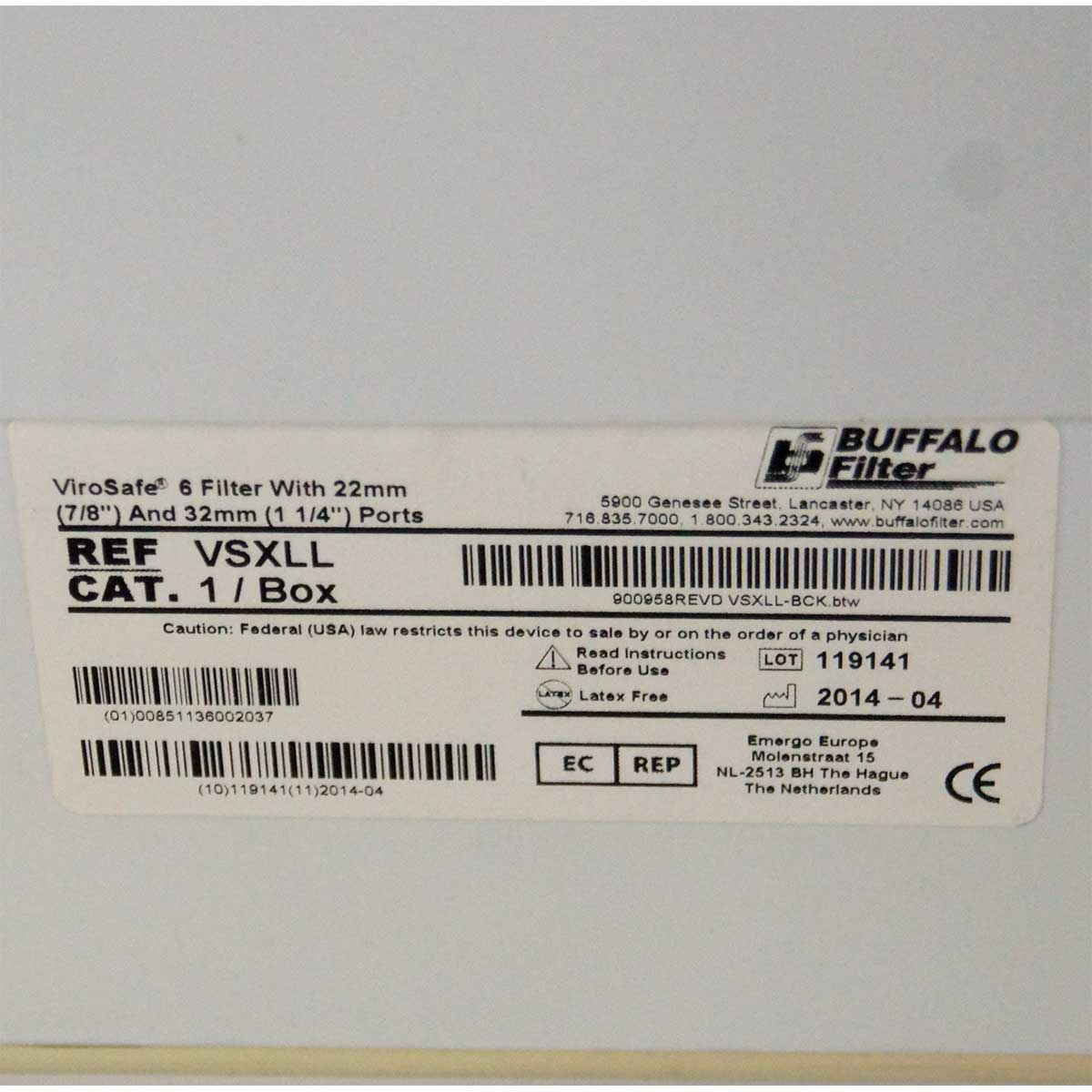 Buffalo Filter Whisper Turbo PlumeSafe Smoke Evacuation Suction System PSWTURBO