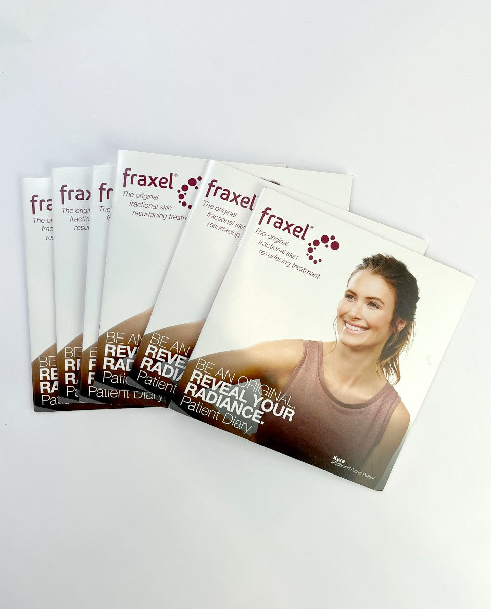 FRAXEL SOLTA MEDICAL BROCHURE PATIENT DIARY 27/pk